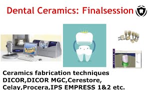 Dental Ceramics  Final Session [upl. by Lamrouex219]