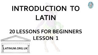 Lesson 1 A Short Introduction to Conversational Latin for Beginners  Serial and Oral Method [upl. by Hueston799]