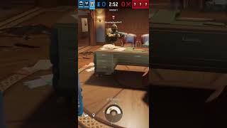 Insane kill with nitro cellsorry for the lag rainbowsixsiege 6siege [upl. by Nabalas77]