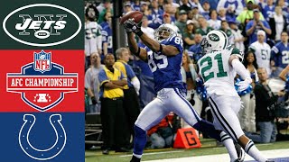 Jets vs Colts 2009 AFC Championship [upl. by Eecak202]