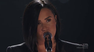 Demi Lovato  Stone Cold Live From 2016 iHeartRadio Music Awards with Brad Paisley [upl. by Naillik]