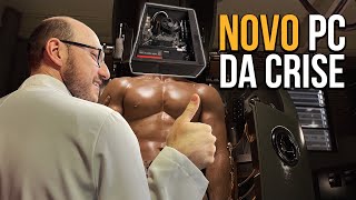 O novo PC DA CRISE Adrenaline imprimimos nosso próprio gabinete [upl. by Veneaux]