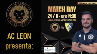 LEON vs MAPELLO  ECCELLENZA Stagione 20242025 Highlights e intervista [upl. by Lamphere]