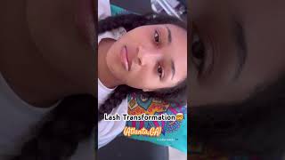 Wispy Volume Lashes 14mm18mm lashextensions atllashes atlanta lashtech lashtransformation [upl. by Salome869]