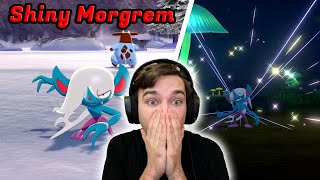 9000 ENCOUNTERS Shiny Morgrem 860 in Pokémon Sword and Shield [upl. by Indihar889]