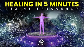 Full Body Healing Starts After 5 Minutes 432 Hz Healing Frequency Music [upl. by Atiuqihs269]