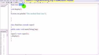 40 Final with class in java with code فێربونی پرۆگرامسازی جاڤا [upl. by Jareb]