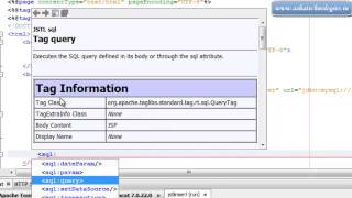 JSTL Tutorials for beginners 8 how to delete record from database using jstl tags part 2 [upl. by Cath]