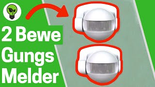 2 Bewegungsmelder Anschließen ✅ ULTIMATIVE ANLEITUNG Wie Zwei und Mehrere für Eine Lampe Schalten [upl. by Retrak]