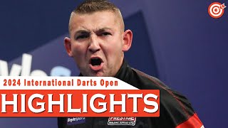 Nathan Aspinall vs Jonny Clayton  Highlights  International Darts Open 2024 [upl. by Ayat883]