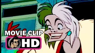 101 DALMATIANS Movie Clip  Cruella Wants the Puppies 1961 Disney Animated Classic Movie HD [upl. by Inalej]