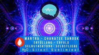 H2O  Mantra  Manatee Sannok  Erfüllung  Selbstachtung  Erfolg  H2O Silent Subliminal  deutsch [upl. by Neilson]