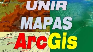 Como unir mapas en ARCGIS 102 [upl. by Mikah]