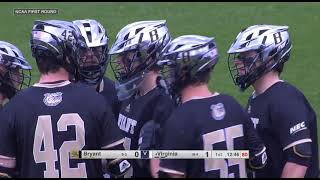 NCAA Round 1 Bryant  4 Virginia  51621 Full College Lacrosse Highlights [upl. by Dellora]