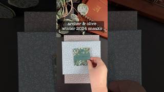 Archer amp Olive Winter 2024 Sneak Peek [upl. by Nitas]