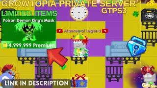 NEW ITEM IN THE GAME GROWTOPIA  GTPS3 [upl. by Anertal]