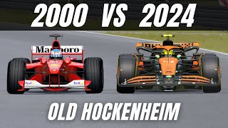 Can an F1 2000 beat the Current FASTEST F1 CAR [upl. by Cloutman]