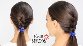 Hair Spring Tutorial  Modern Ponytail [upl. by Steddman99]