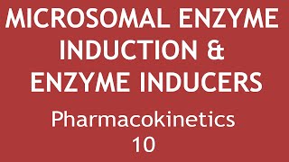 Microsomal Enzyme Induction amp Enzyme Inducers Pharmacokinetics Part 10  Dr Shikha Parmar [upl. by Evets131]