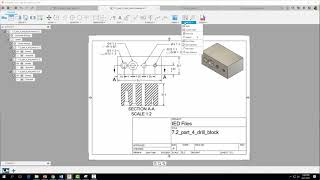 Adding a General Tolerance Table to a Dimensioned Drawing File with Fusion 360 [upl. by Romona]