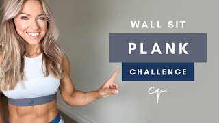 PLANK amp WALL SIT CHALLENGE at Home  Can you last 15 minutes [upl. by Edyth]