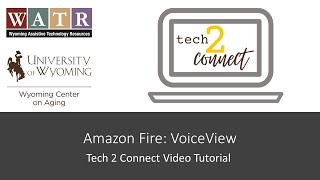 Amazon Fire VoiceView [upl. by Ocisnarf597]