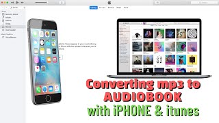 Tutorial  Create Audiobook from MP3 on iPhone amp iTunes [upl. by Analak]