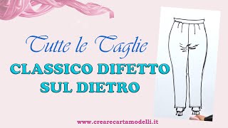 COME SDIFETTARE CAVALLO DIETRO DEL PANTALONE [upl. by Navaj]