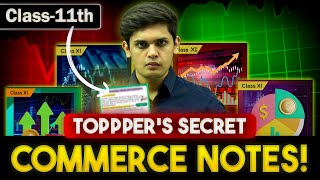 How to Study Commerce for Class 11th🔥 Toppers Secret Hack to Score 95 Prashant Kirad [upl. by Nonnel337]