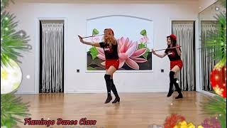 The Single Ladies Line DanceDemo by Tayuka Karamoy amp Flamingo Dance Class [upl. by Rhody]