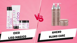 EICO  liso mágico X AMEND  blonde care [upl. by Eetsim]