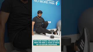 Ultimate Rectus Femoris Exercise to Improve Hip Flexion Strength amp Mobility 3 Sets of 8 Hovers [upl. by Elyn373]