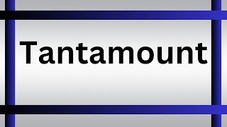 How To Pronounce Tantamount  What Is The Meaning Of Tantamount [upl. by Towne]