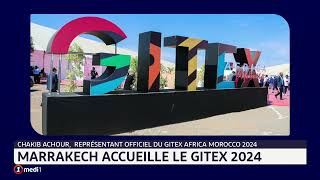 Marrakech accueille le Gitex Africa Morocco 2024 [upl. by Eibbil287]