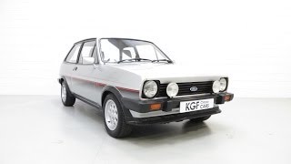 A Stunning Mk1 Ford Fiesta XR2 with Full History and Just 74903 Miles from New  SOLD [upl. by Merrow833]