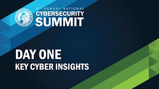 Cyber Summit 2020 Day One Key Cyber Insights [upl. by Aihsel]