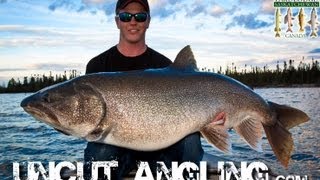 50 POUND LAKE TROUT  Uncut Angling  June 14 2012 [upl. by Violante]