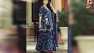 Angrakha Style Very Beautiful Frock DesignFancy FrocksCasual FrocksEmbroidered Frocks 🌹 [upl. by Duster478]