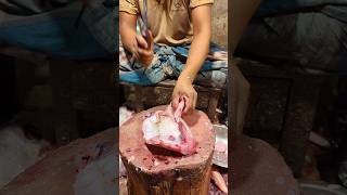 Amazing Tripletail Fish Cutting Skills In Bangladesh Fish Market By Expert Cutter shorts [upl. by Auqinu]