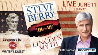 Interview With Steve Berry Author Of The Lincoln Myth  The Bishops Pawn  The Lost Order [upl. by Colline620]