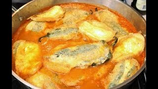 CHILES RELLENOS DE QUESO O CARNE MOLIDA ESTILO8A [upl. by Acenes916]