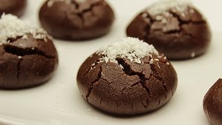 Moist Chocolate Cookies Recipe  Cocoa Cookies with Sugar Syrup [upl. by Ronalda]