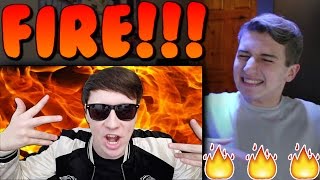 Dans Diss Track Reaction  danisnotonfire ROAST YOURSELF CHALLENGE Reaction [upl. by Nnawtna]