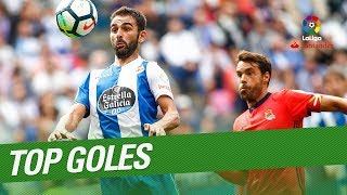 TOP 5 Goles Jornada 3 LaLiga Santander 2012018 [upl. by Azial]