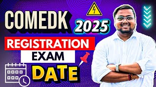 COMEDK Exam Date 2025 🔥  COMEDK 2025 Application Form  COMEDK 2025 [upl. by Ardith995]