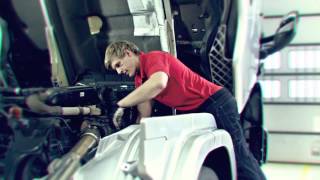 Scania ergonomics for Service Technicians  Shoulders [upl. by Eyllib]