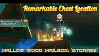 Mallow Wood Mailbox quotStoragequot Blueprint Location [upl. by Kasper781]