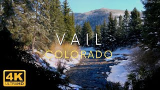 Vail Colorado in 4K Winter [upl. by Tiffanle]