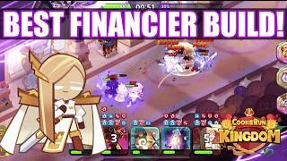 Best Financier Cookie Build Cookie Run Kingdom [upl. by Sarat940]