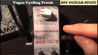 DIY Guitar Effects Aid 2  Pick Up Simulator [upl. by Danice]